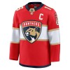 Miehille NHL Florida Panthers Pelipaita Fanatics Premium Aleksander Barkov 2024-25 koti Punainen